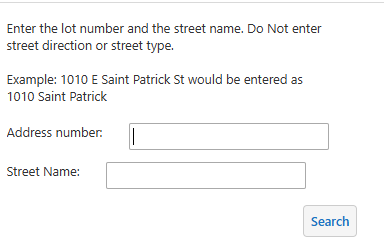 Enter Property Address - Copy